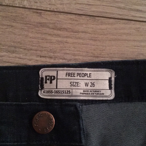 Free people high rise ankle jeans - Picture 3 of 4